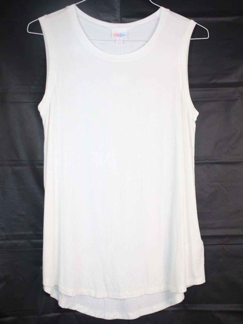 LuLaRoe COCOA Women's Tank Top Sleeveless Shirt NWT Size Small Cream White Solid
